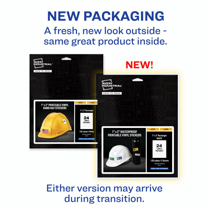 Safety hard online hat labels